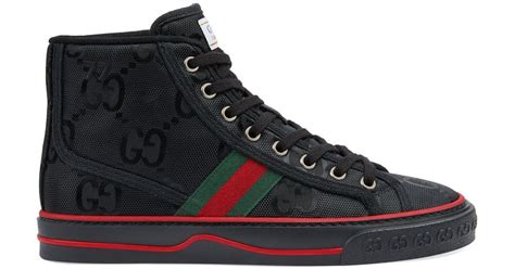 gucci 1977 tennis shoes black|gucci tennis 1977 price.